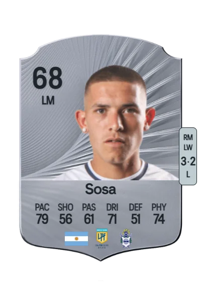 Alan Sosa card