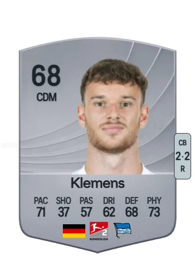 Pascal Klemens card