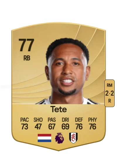 Kenny Tete card