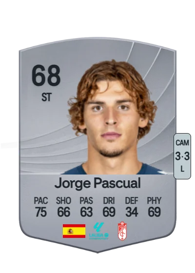 Jorge Pascual Medina card