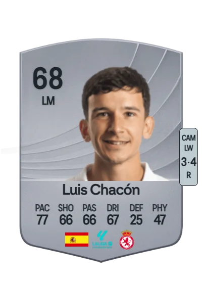 Luis Rodríguez Chacón card