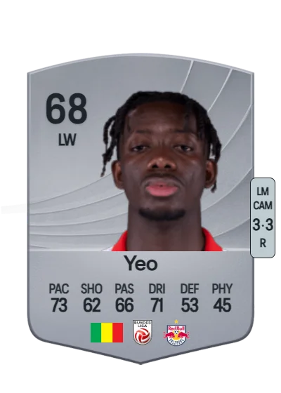 Moussa Yeo card