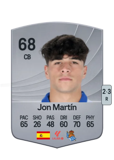 Jon Martín Vicente card