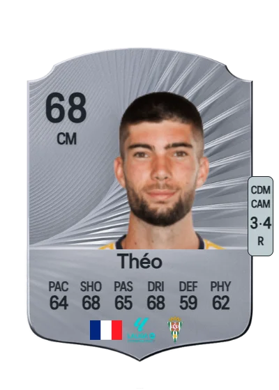 Théo Zidane card