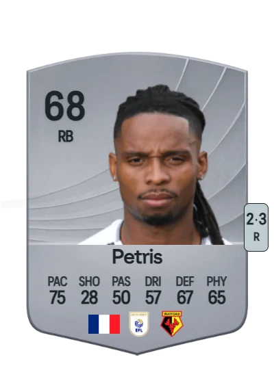 Jeremy Petris card
