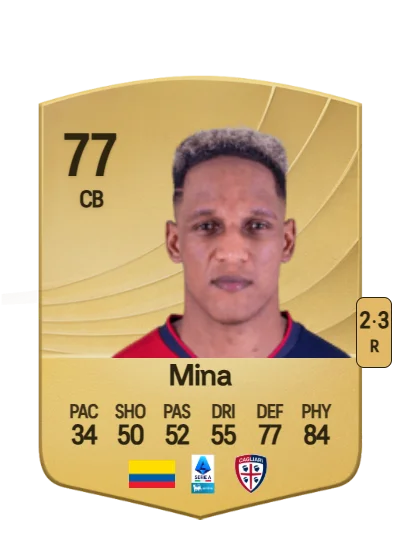Yerry Mina card