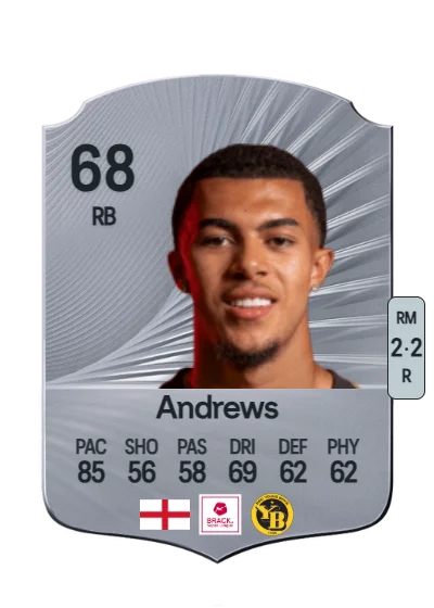 Ryan Andrews card