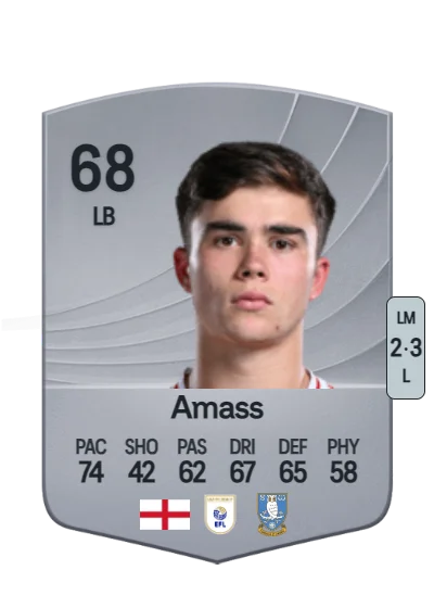 Harry Amass card