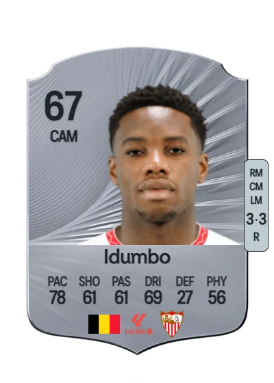 Stanis Idumbo card