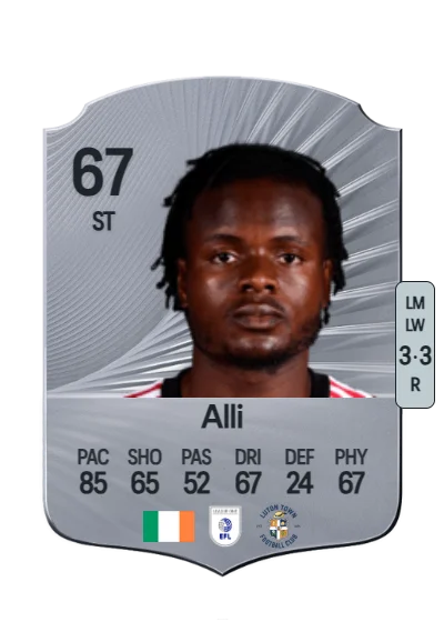 Millenic Alli card