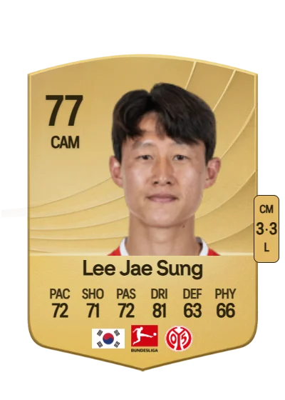 Jae Sung Lee card