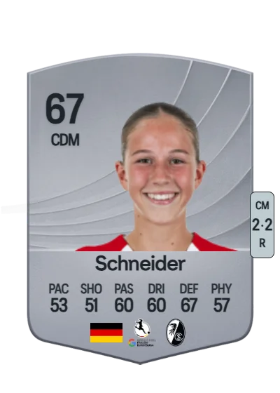 Maj Schneider card