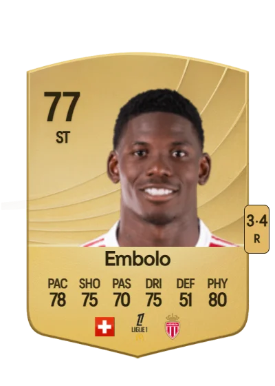 Breel Embolo card
