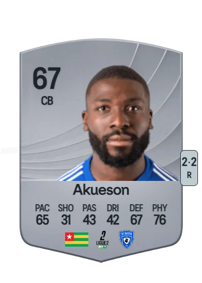 Gustave Akueson card