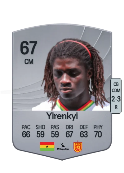 Caleb Yirenkyi card
