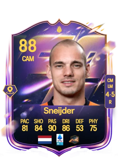Wesley Sneijder card