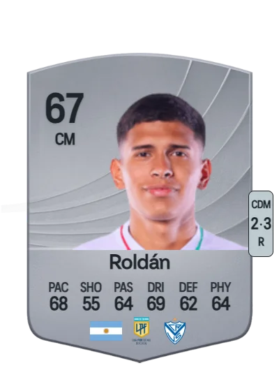 Leonel Roldán card