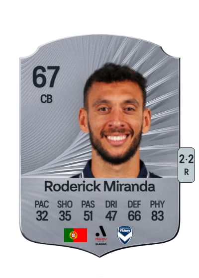 Roderick J. Gonçalves Miranda card