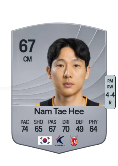 Tae Hee Nam card