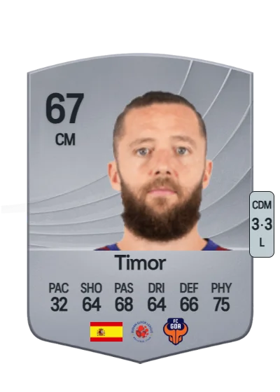 David Timor Copoví card