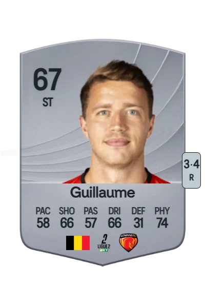 Baptiste Guillaume card