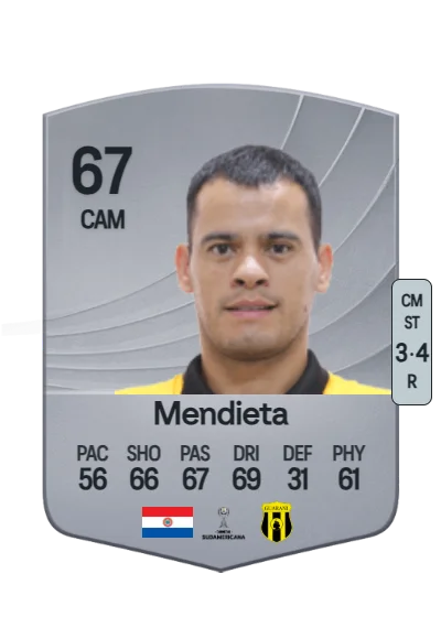 William Mendieta card
