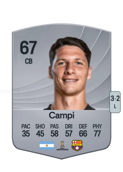 Gastón Campi card
