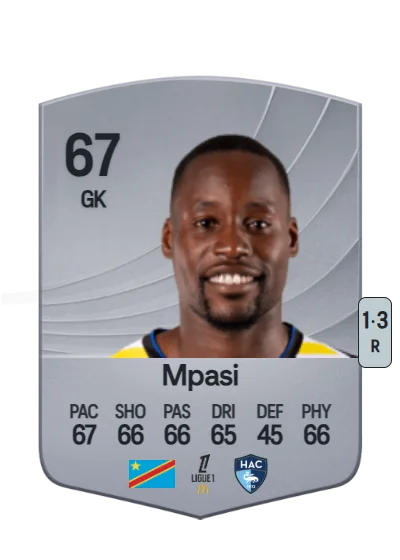 Lionel Mpasi card