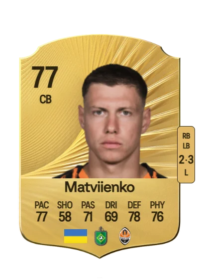 Mykola Matviienko card