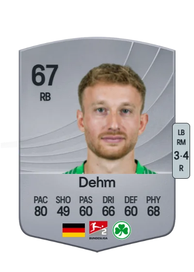 Jannik Dehm card
