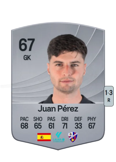 Juan Manuel Pérez Ruiz card