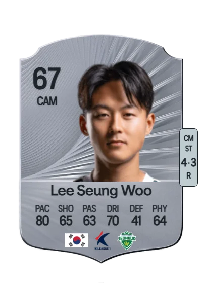 Seung Woo Lee card