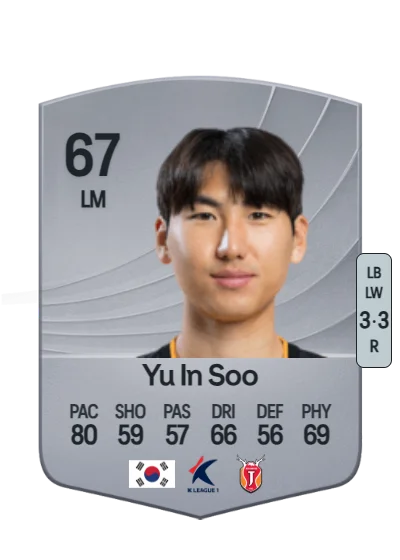 In Soo Yu card