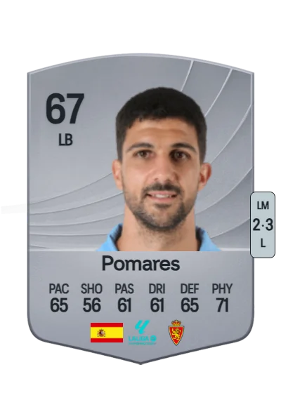 Carlos Pomares Rayo card