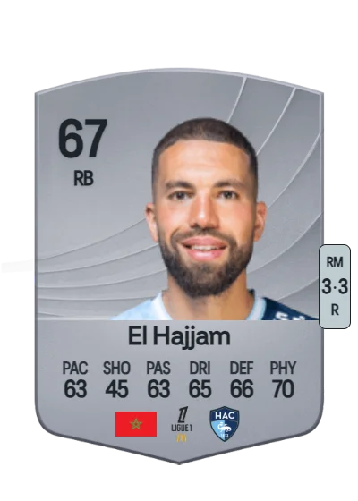Oualid El Hajjam card