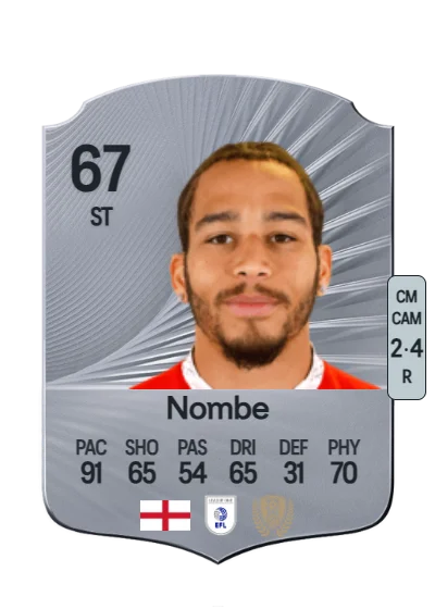 Sam Nombe card