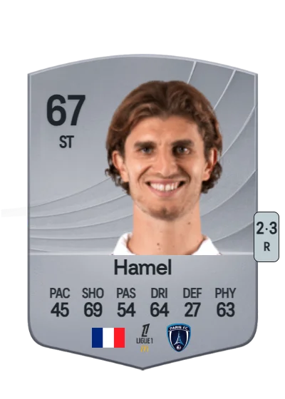 Pierre-Yves Hamel card