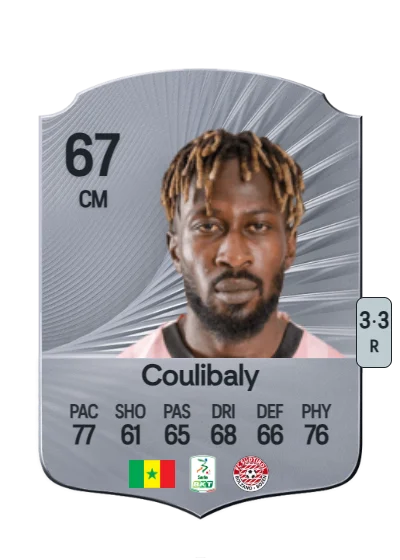 Mamadou Coulibaly card