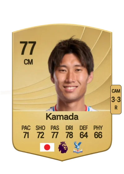 Daichi Kamada card