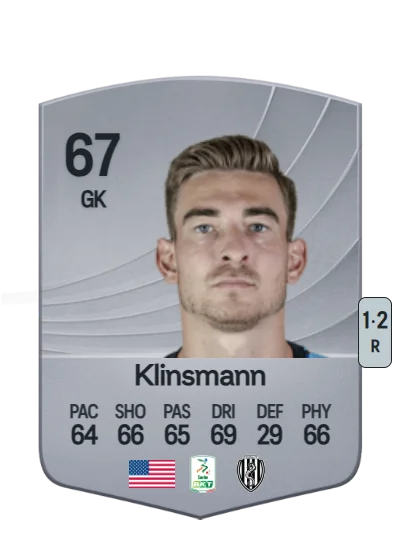 Jonathan Klinsmann card