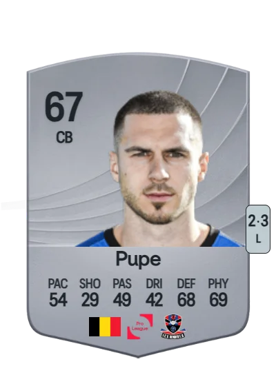 Joedrick Pupe card