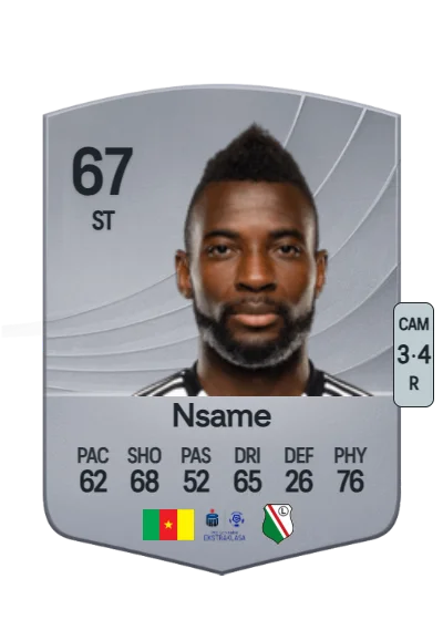 Jean-Pierre Nsame card