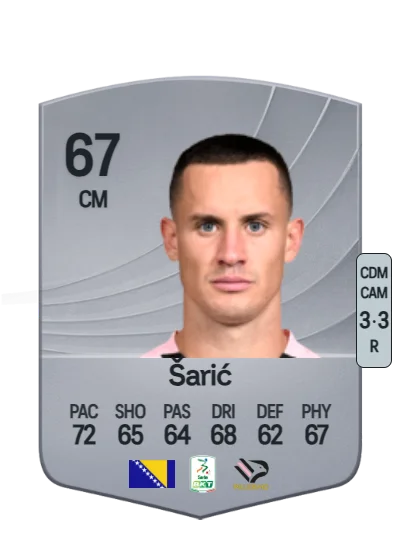 Dario Šarić card