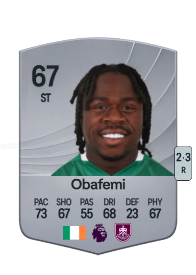 Michael Obafemi card