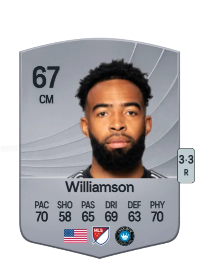 Eryk Williamson card