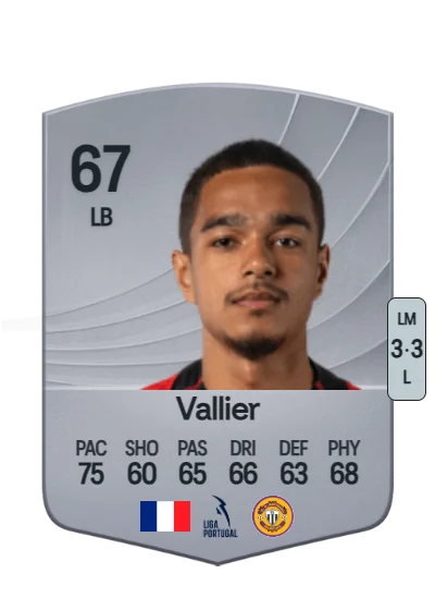 Lenny Vallier card