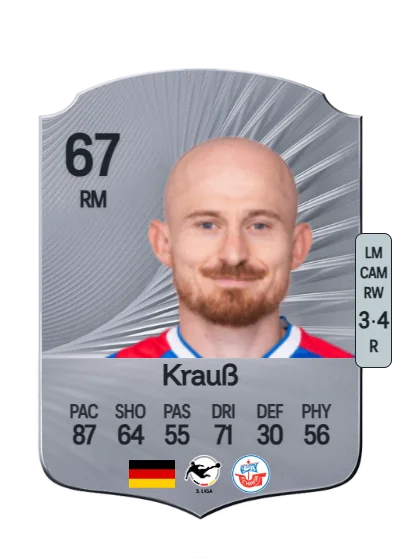 Maximilian Krauß card