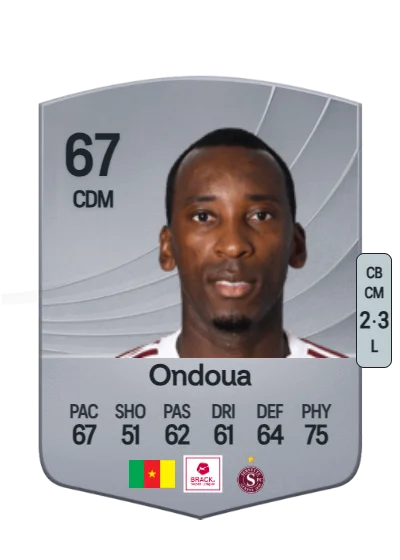 Gaël Ondoua card