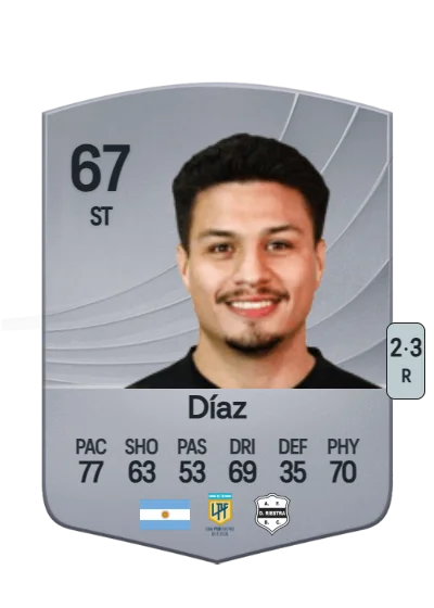Alexander Díaz card