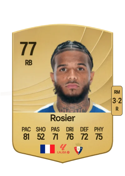 Valentin Rosier card